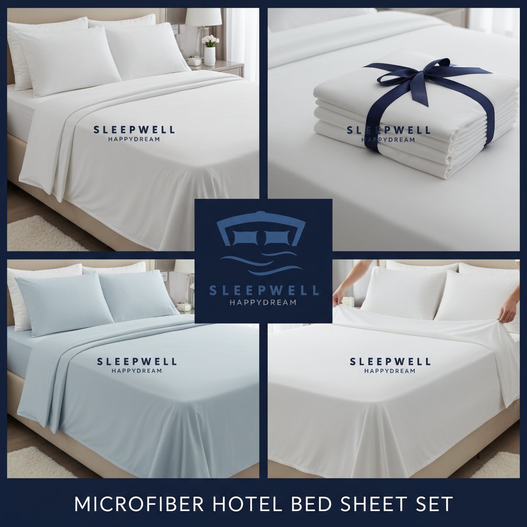 Microfiber Hotel Bed Sheet Set